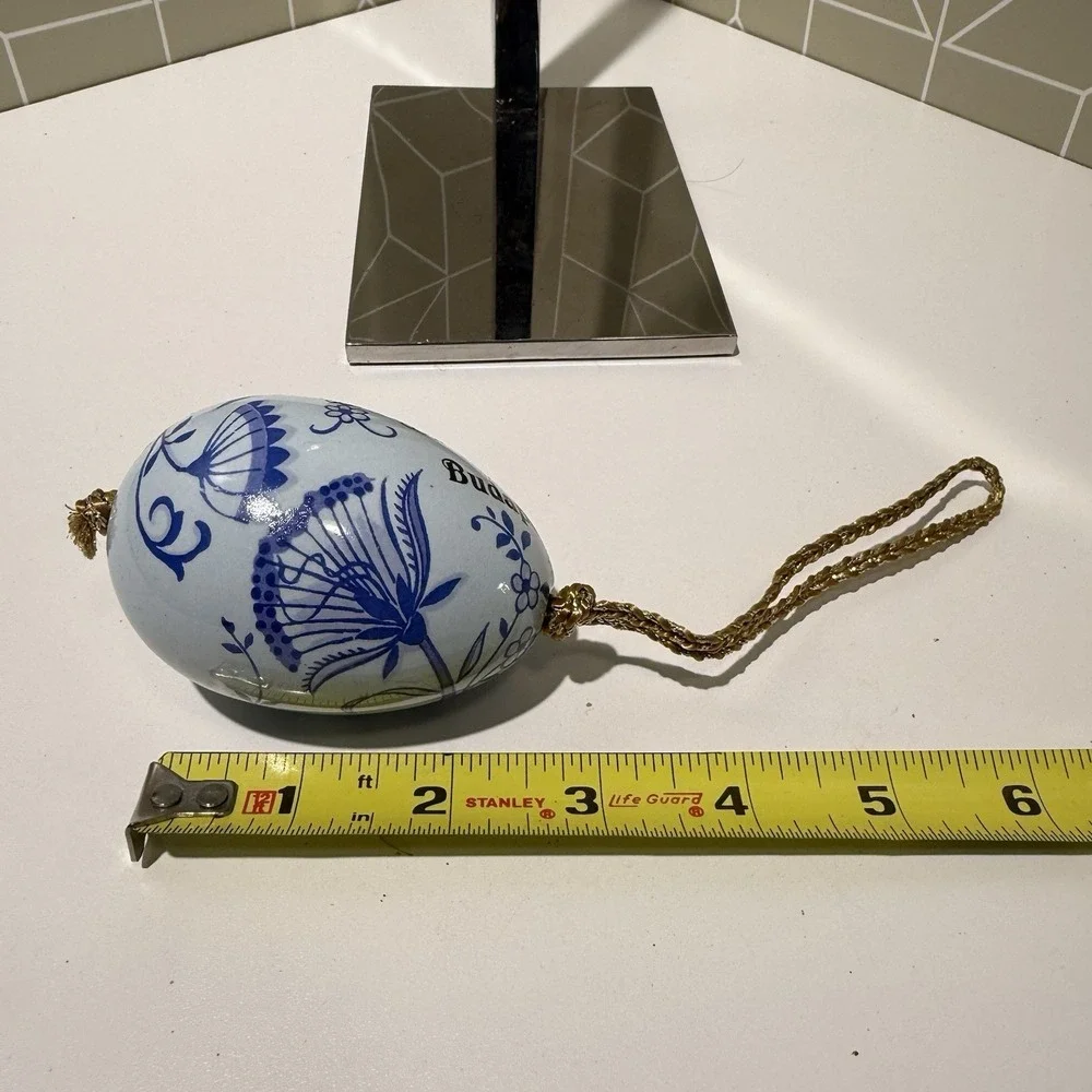Christmas Ornament - Porcelain‎ - Budapest